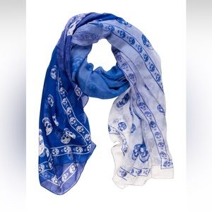 Alexander McQueen Skull Silk Scarf